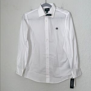 NWT Lauren Ralph Lauren Stretch Dress Shirt Young Men’s White Size 18